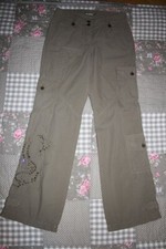 Cargohose Cambio Gr.34 oder 38 khaki Strass / Nieten 189 €
