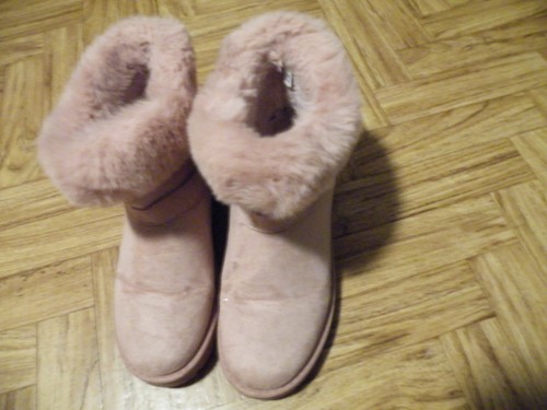 Kuschellig warme fell stiefel - fell,