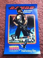 Rambo Filmplakat Poster Din