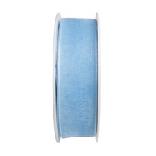 Chiffon - hellblau - 25 mm -