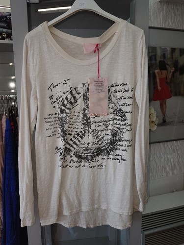 Shirt mit glitzer made in - mit,