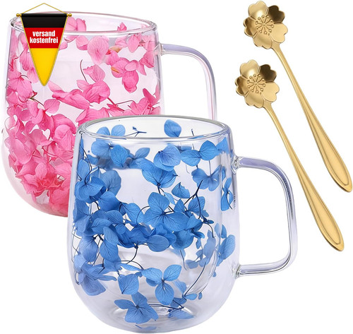 Stück 350ml blumen - 2,
