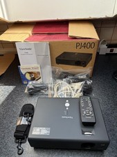 ViewSonic PJ400 Heimkino Beamer mit viel Zubehör (fast wie neu) OVP