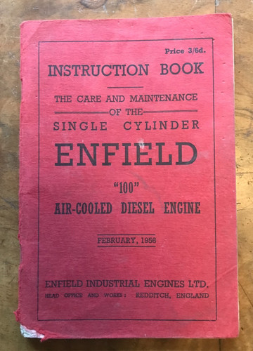 Enfield single cylinder - cylinder, 100