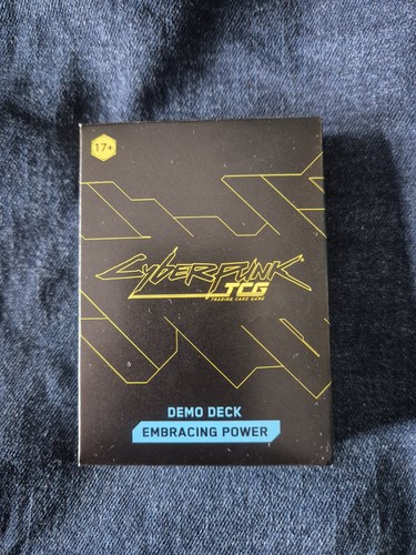 Cyberpunk tcg demo deck - tcg,