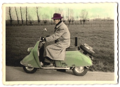 Fotografie motorrad heinkel - motorrad,
