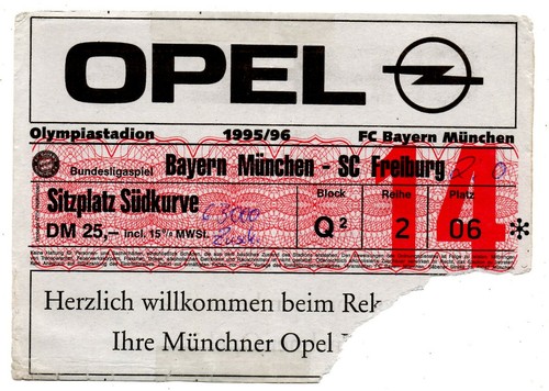 Ticket bayern münchen - ticket,