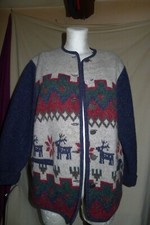 Walkjacke Wintermotiv Größe 42 ungetragen Giesswein