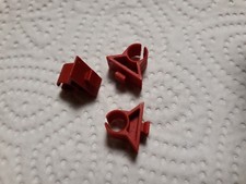 Fischertechnik Kugelbahn Dynamic Teile Nr. 35969 Kabelhalter rot (3 Stück) 73