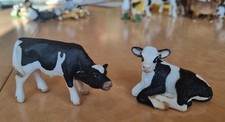 Schleich Farmworld 2 Kälbchen  Made In Germany! Bauernhoftiere, Wie Neu 
