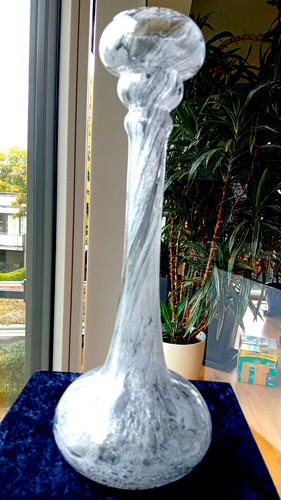 Große schwere glas - xl, vase