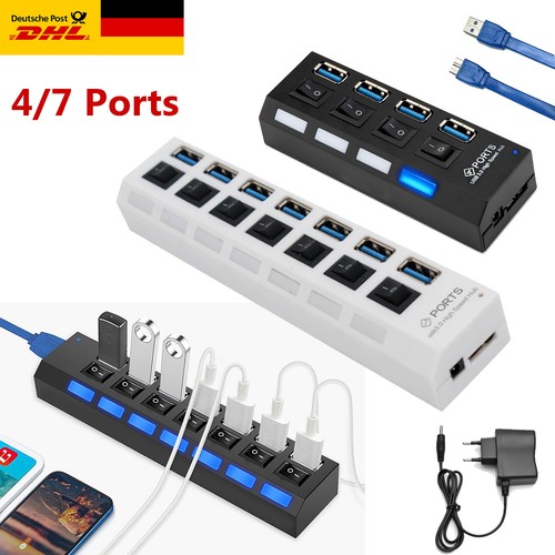 Usb hub verteiler splitter - usb, 3.0