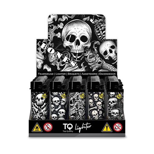 Feuerzeuge motiv bones - ,
