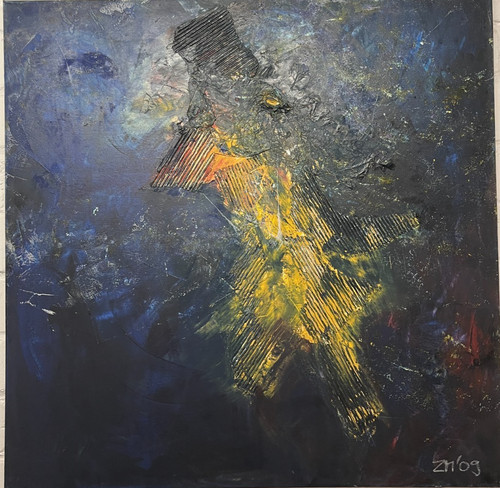 Abstrakte malerei ölbild - malerei,