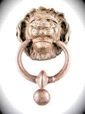 Türklopfer Klingel Löwenkopf