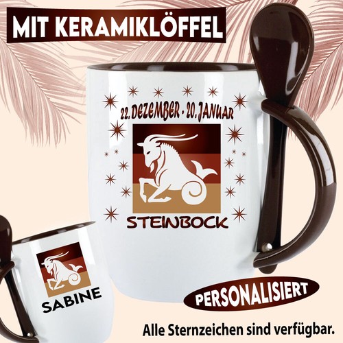 Tasse sternzeichen geburtstag - tasse,