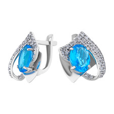 Ohrringe Kreolen 925 Silber