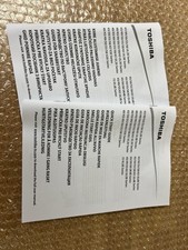 Original Ersatzteil zu Toshiba TV 50UL6B63 neu Bedienungsanleitung 