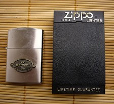 Zippo-Ronson poliert Chrom Benzinfeuerzeug Since 1926