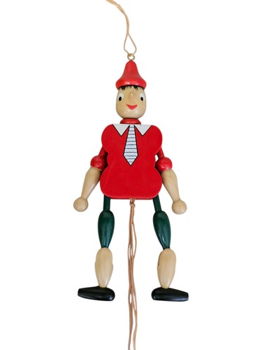 Vintage holz pinocchio - holz,