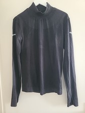 Addas Laufshirt L Primeknit Schwarz Reflexion 15% Wolle