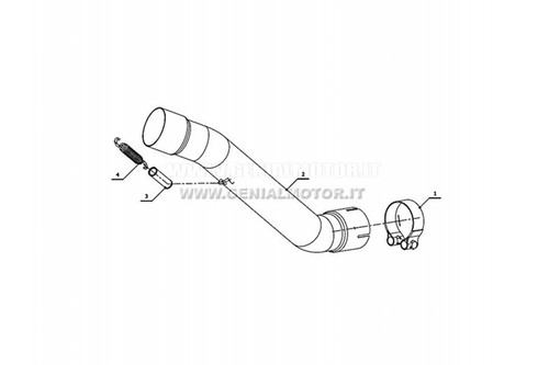 Kat ersatzrohr downpipe mivv - ersatzrohr,