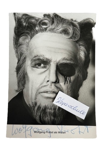 Wolfgang probst als wotan - probst,