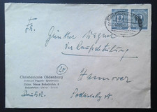#000126 Briefumschlag Bahnstempel mit Mi.Nr. 920 Uslar nach Hannover