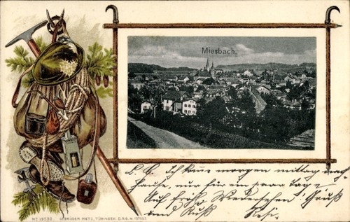 Miesbach oberbayern - ak, in