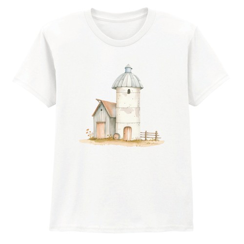 Aquarell bauernhof scheune - aquarell,