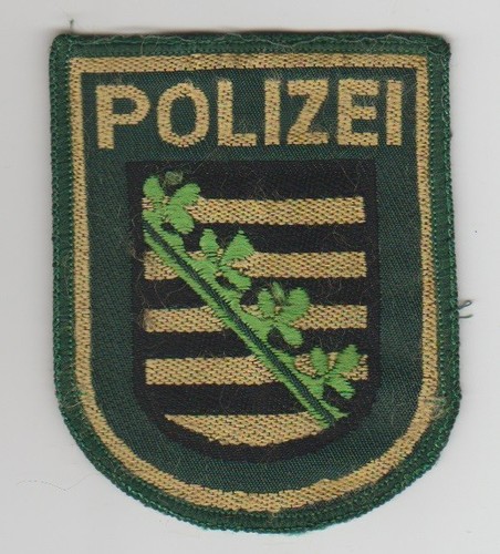 Polizei sachsen grün - sachsen, --