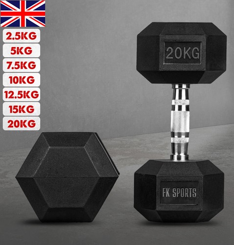Hex hanteln set - hanteln, 2,5kg-30kg
