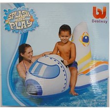 Aufblasbares Raumschiff für Kinder - ideal für Urlaub und Freizeit 