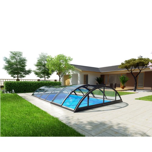Poolüberdachung albixon - poolüberdachung,