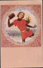 Jugendstil Künstler Ak Fidus