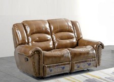 Leder Sofa 2 Sitzer Sofa