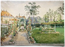 Sachsen Ortsansicht Rittergut