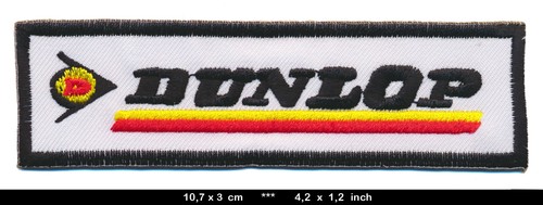 Dunlop aufnäher aufbügler - dunlop,