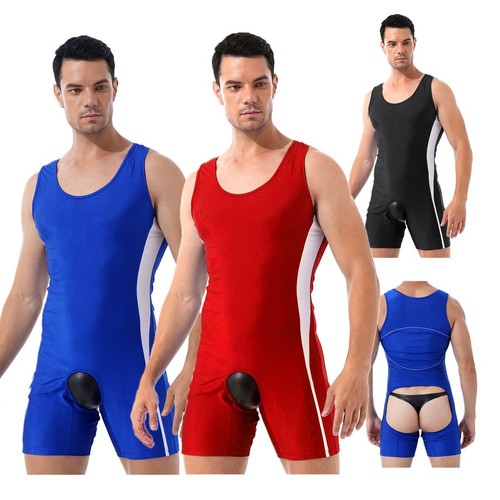 Herren ärmellos bodysuit - herren,