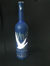 Grey Goose Vodka Vive La Nuit LED 1,5l Flasche LEER deko Shisha hookah Lampe