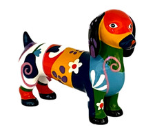 Dackel  Hund Dachshund bunt