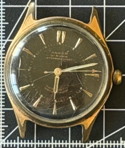 Vintage anker armbanduhr - anker,