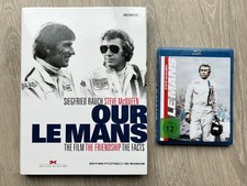 Our Le Mans - Steve McQueen Siegfried Rauch Porsche 917 Englisches BUCH + Bluray