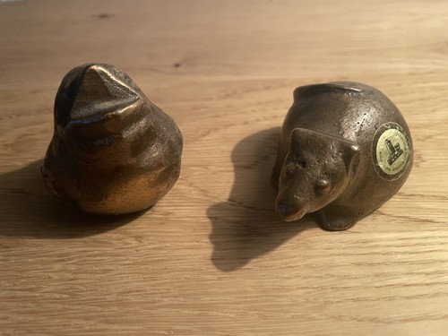 Messing bronze tierskulpturen - bronze,