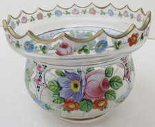 alte Glasschale / Bonboniere