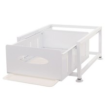 B-Ware Schrankschublade MCW-N51 mit Tablett, ausziehbar, 19x34x42cm, weiß