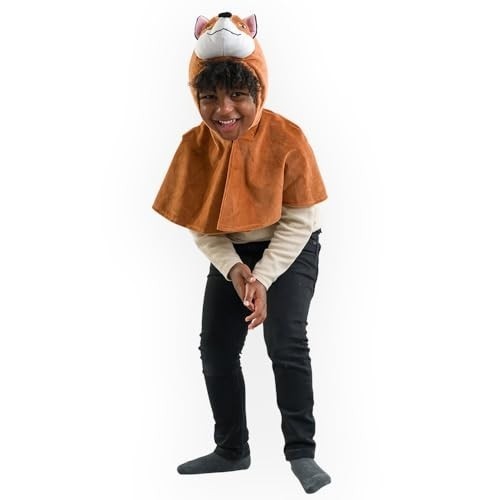 Kinder fuchs kapuzen umhang - kinder,