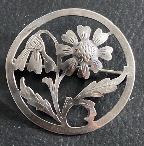 Antike 800er silber - antike, brosche