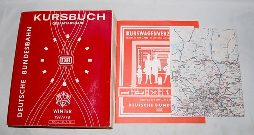 Deutsche bundesbahn kursbuch - deutsche,
