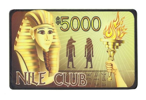 Nile club 000 ceramic poker - nile, $5,000